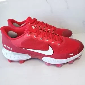 Nike | Shoes | Nike Alpha Huarache Elite 3 Low Mcs Redwhite  display picture 1
